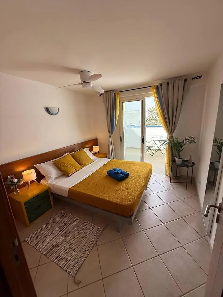 סנטה מריה Leme Bedje - Two Bedroom, Pool, Wifi & Beachfront רפובליקת כף ורדה
